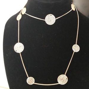 🛑SALE Charming Charlie gold medallion necklace